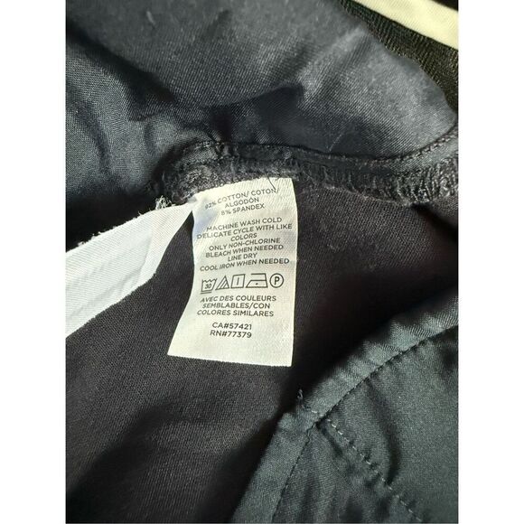 Ann Taylor The Eva Ankle Pant- The Navy- Size 6 - Picture 6 of 7